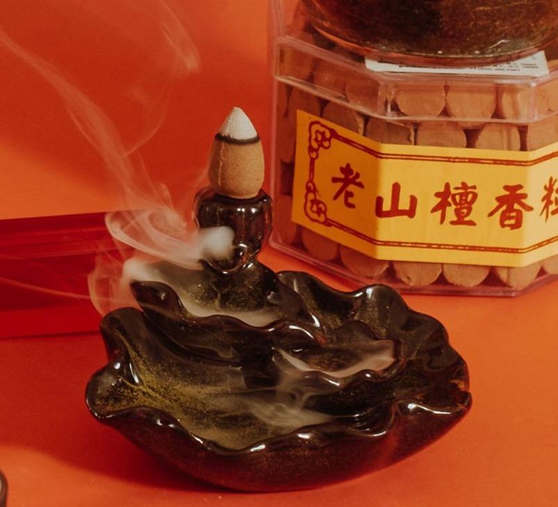 Sandalwood Scented Backflow Cone Incense