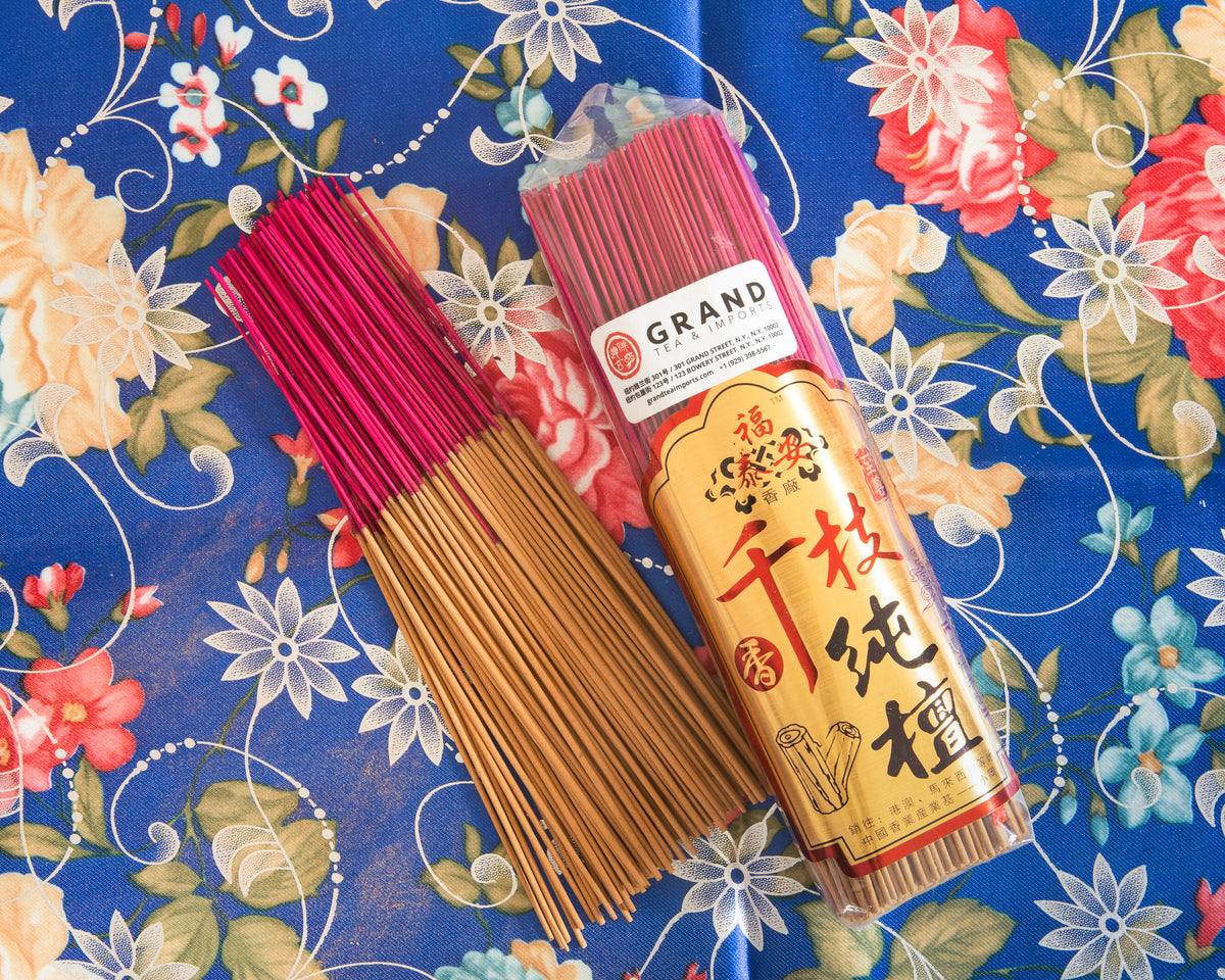 Extra-Thin No-Smoke* Sandalwood Incense – Grand Tea & Imports