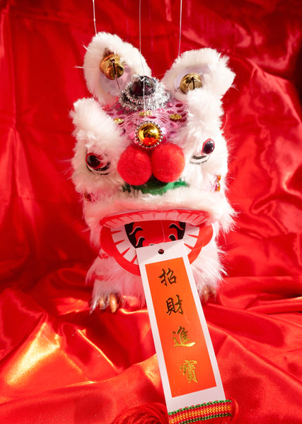 Handmade Marionette-style Lion Puppet