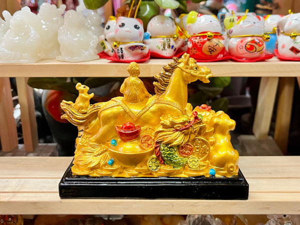 Year of the Horse Fengshui Figurine- rectangular base