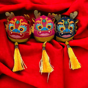 Year of the Dragon - Embroidered Plush Doll