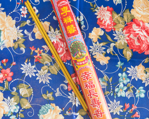 Happiness and Longevity Thick Incense Bunch