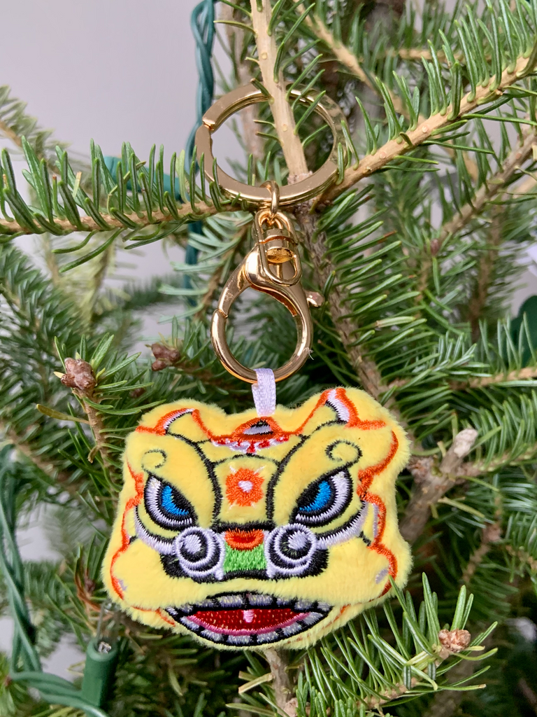 Chinese top lion plush