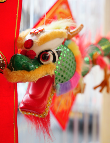 Handmade Marionette-style Dragon Puppet