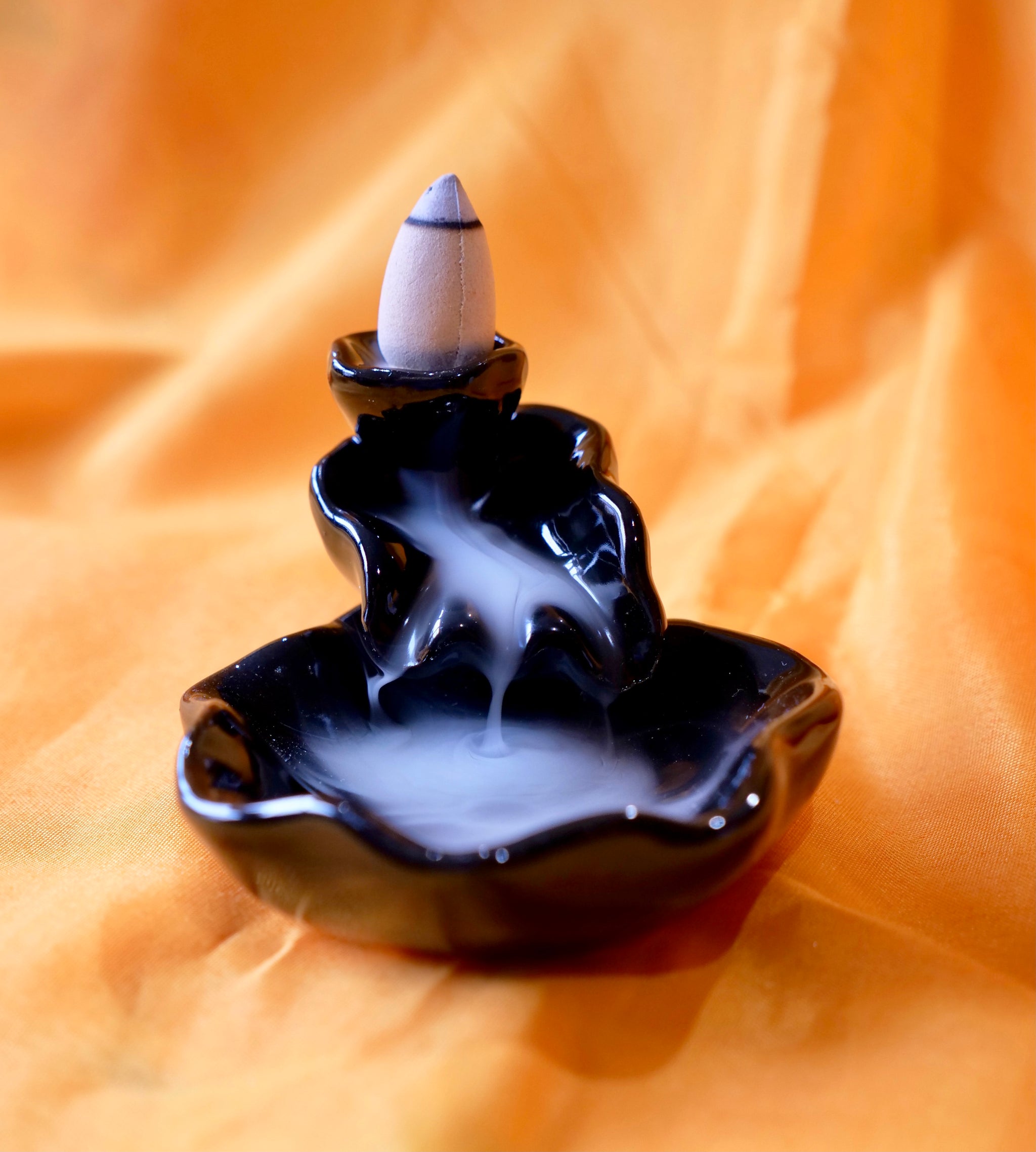 Ceramic Cascading Waterfall Incense Holders | 陶瓷工藝倒流香座